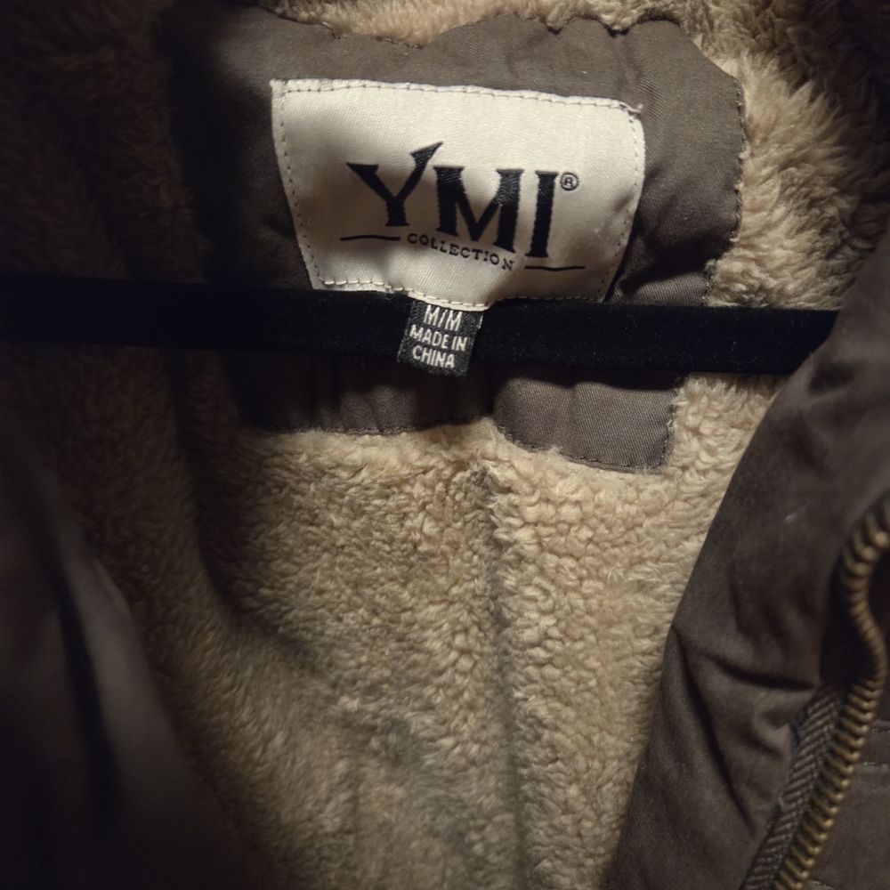 YMI Brown Jacket with Cream Lining - Picture 3 of 4